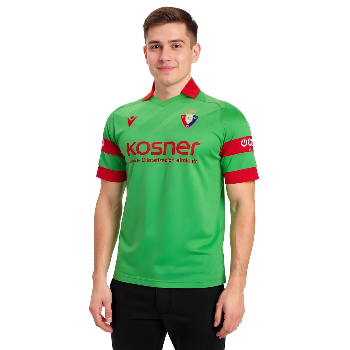 Camisola Macron CA Osasuna Segundo Equipamento 2025-2026