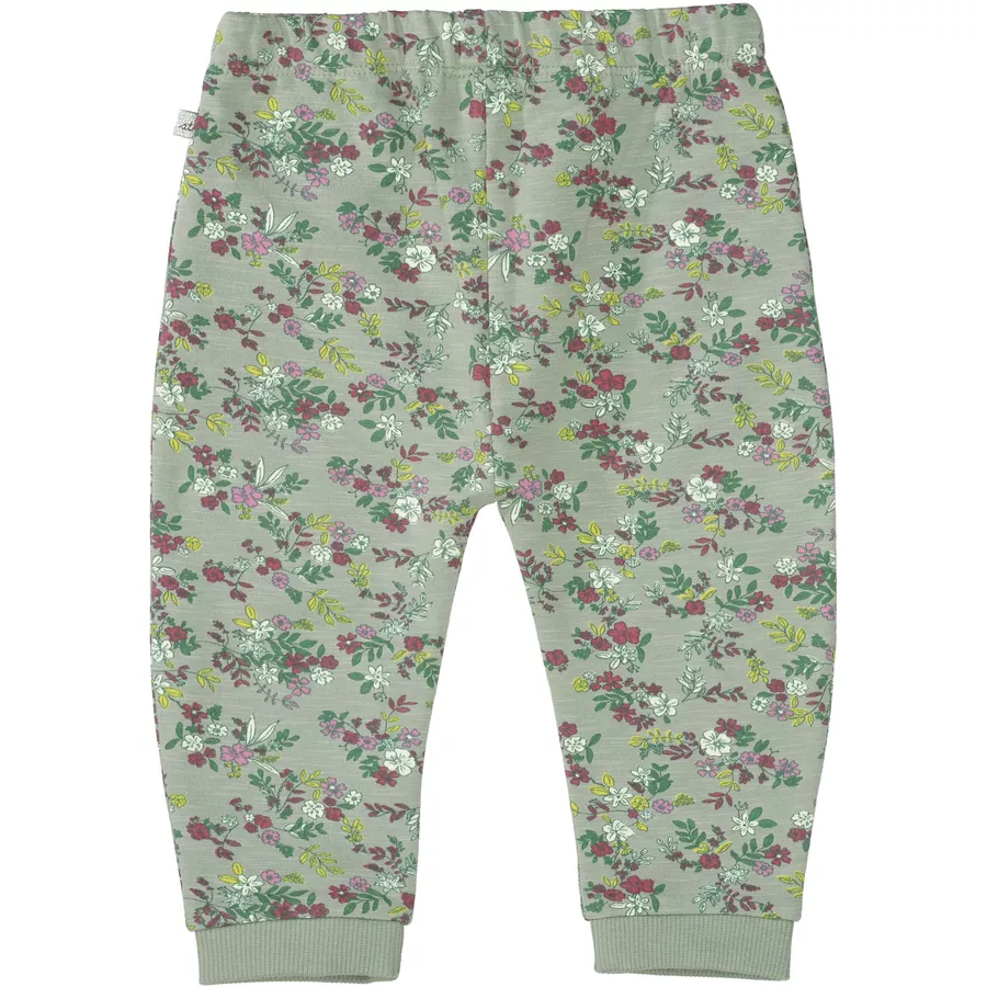 Staccato Sweathose olive gemustert