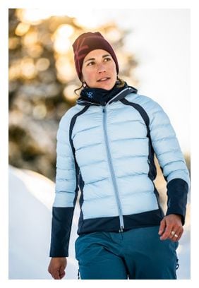 Doudoune Femme AYAQ Baltoro Blue Shades Gris/Bleu
