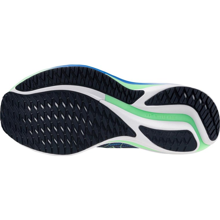 Mizuno Wave Rider 28 Men Vintage Indigo/Neo Mint/Frontier Bl