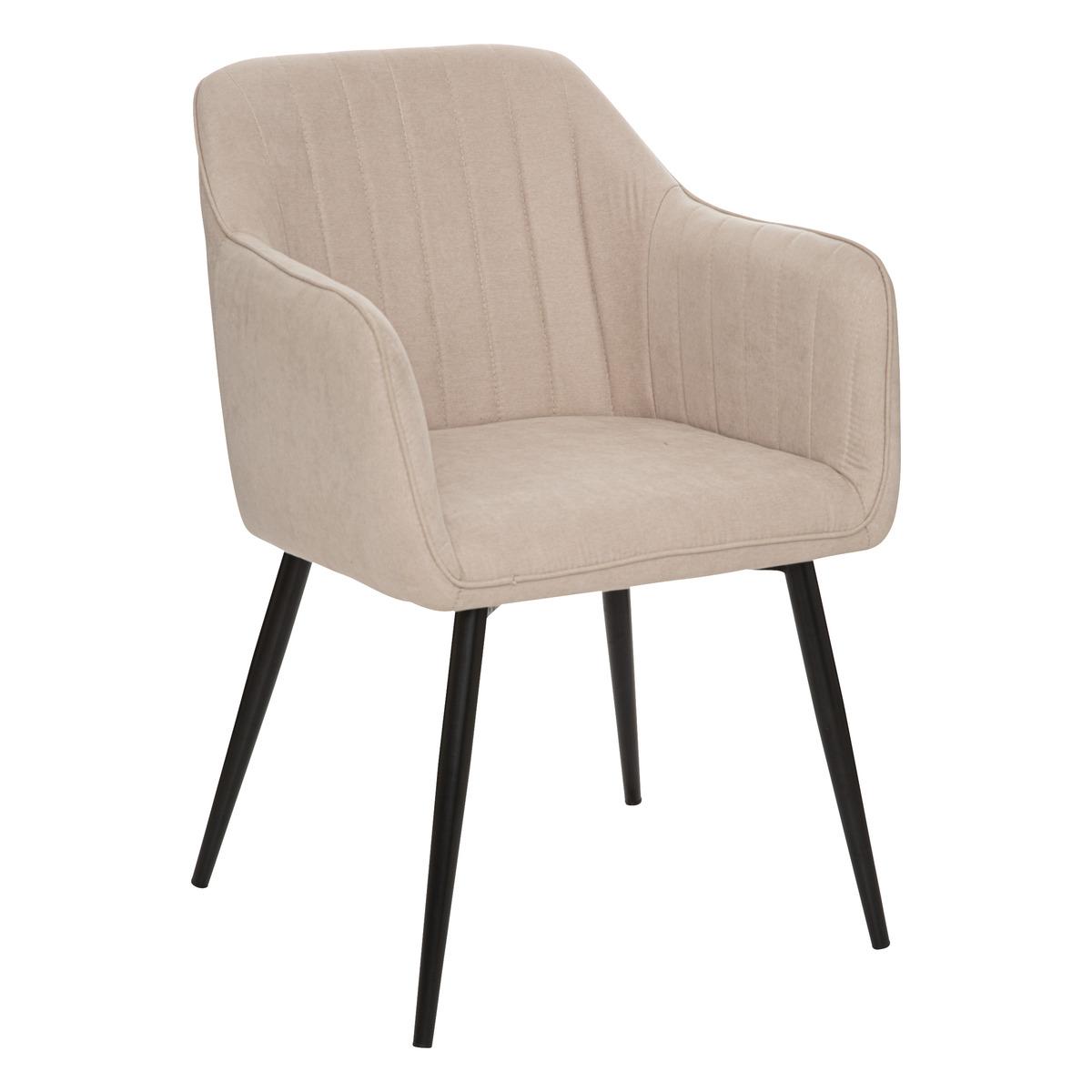 FAUTEUIL DINER VISOCA BEIGE