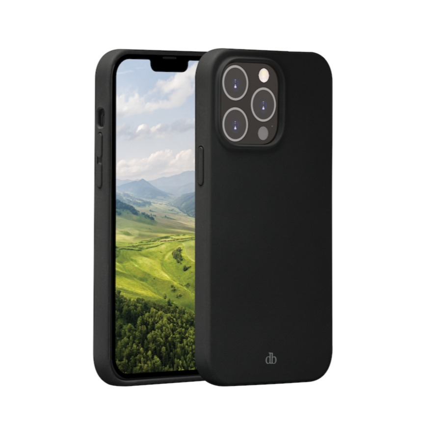 iPhone 14 Pro MagSafe Silikon Case Hülle Monaco Recycled (MO61NIBL1645) - Night Black