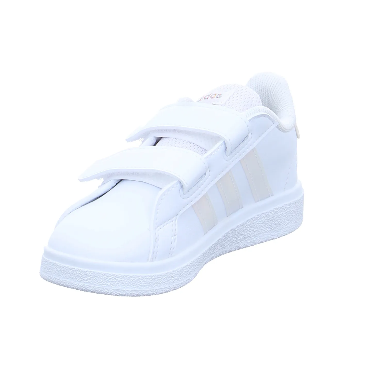 ADIDAS Baby-Sport-Bottine Weiss Lederimitat  Sneaker