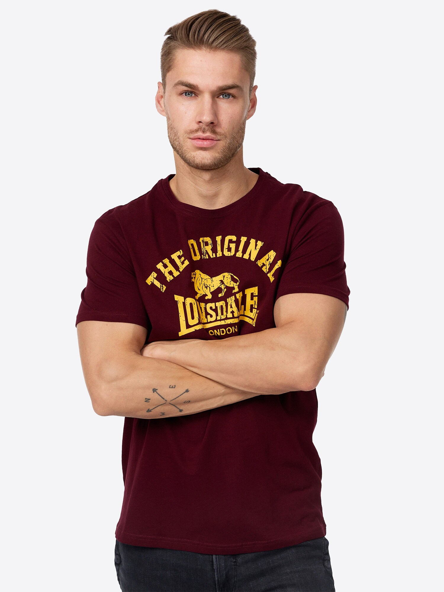 Lonsdale Herren T-Shirt normale Passform ORIGINAL