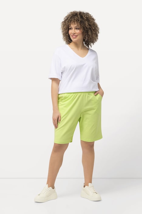Jerseyshorts, Taschen, Elastikbund