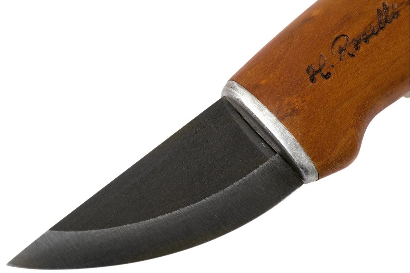 Roselli Grandfather Knife UHC RW220 leather sheath, outdoormes