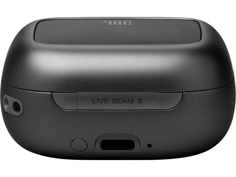 JBL Wireless In-Ear-Kopfhörer Live Beam 3 Schwarz Kabellose Noise-Cancelling-Kopfhörer mit Smart Charging Case