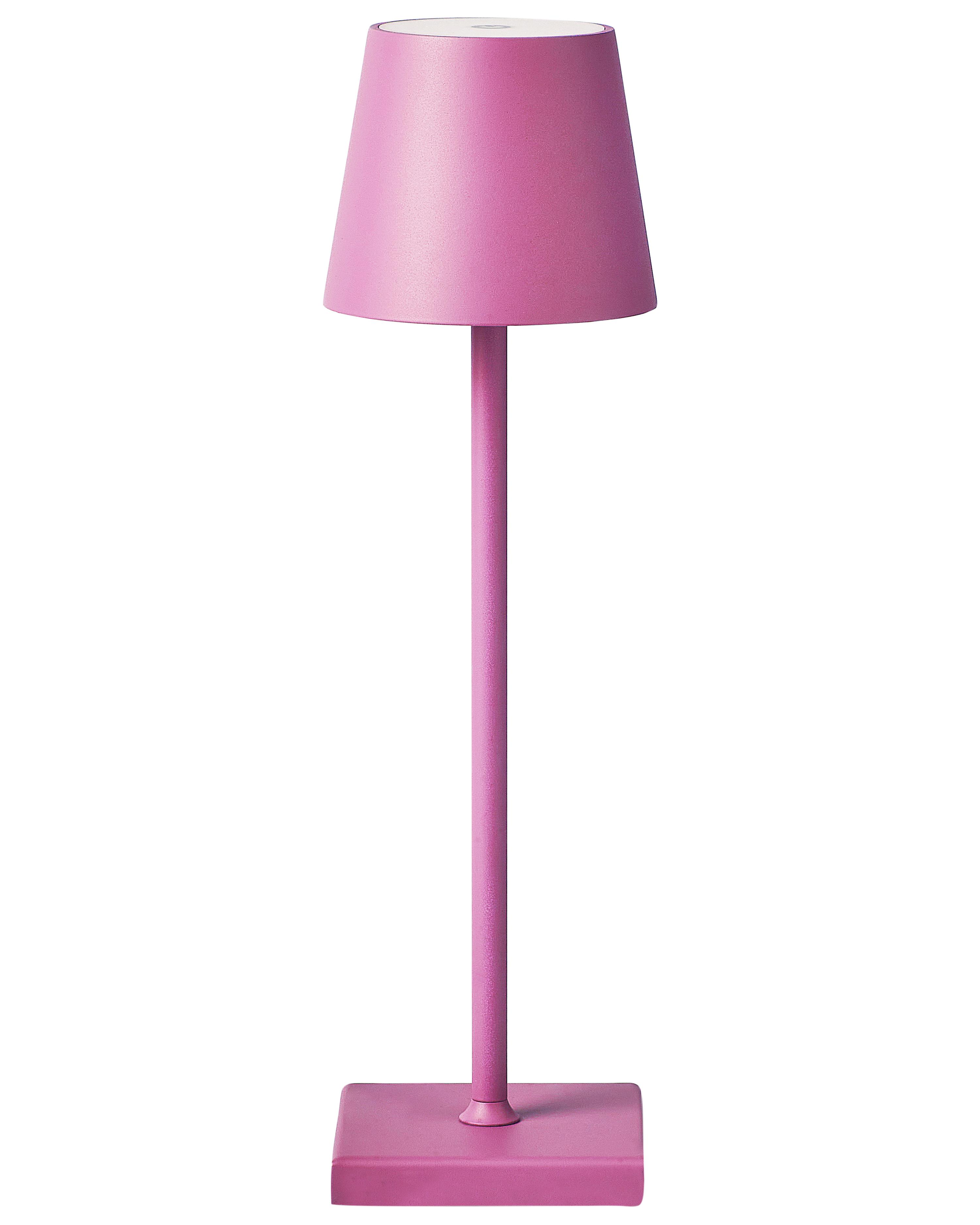 LED draadloze tafellamp BACEIRO Metaal Roze