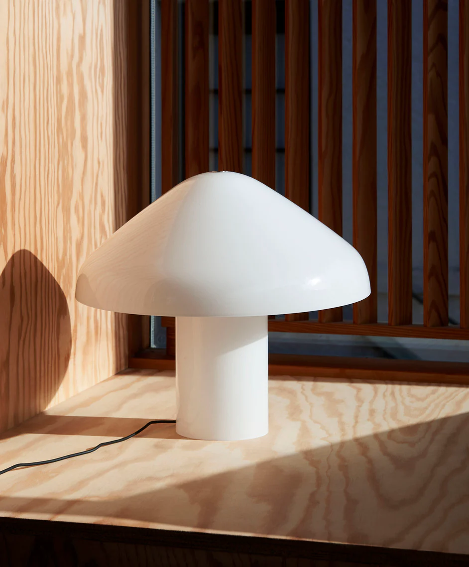 HAY  Pao glass bordlampe - Hvid
