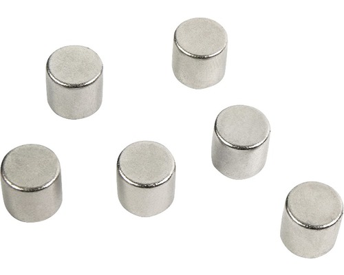 Decoratieve magneten Bolt, set van 6