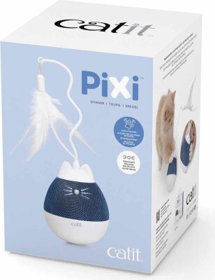 Catit - Pixi Spinner Kattelegetøj Til Godbidder - Blå
