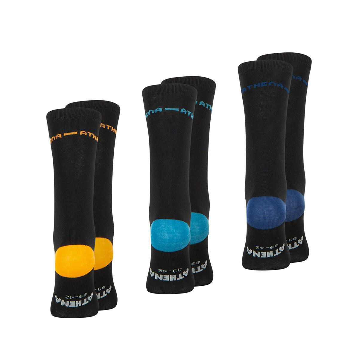 ATHENA<br>Conjunto de 3 pares de meias LM50