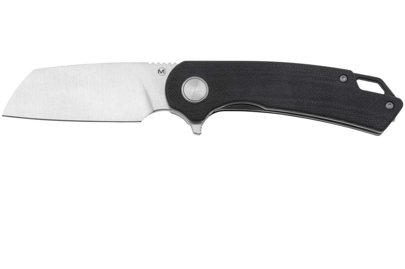 Böker Magnum Cliff Wharn 01BM0002, Satin 440B, Black G10, zakmes