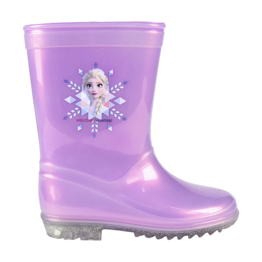 Botas de chuva congeladas