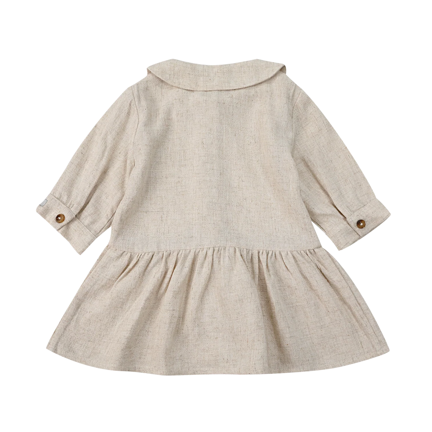 Noelle Dress | Warm White Melange
