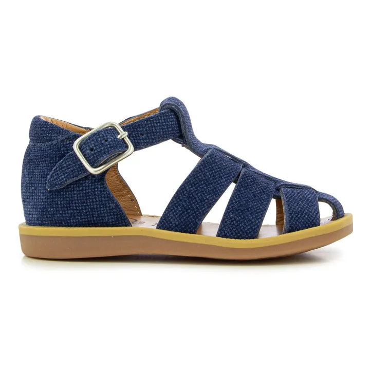 Pom d'Api Sandales Poppy Daddy | Denim