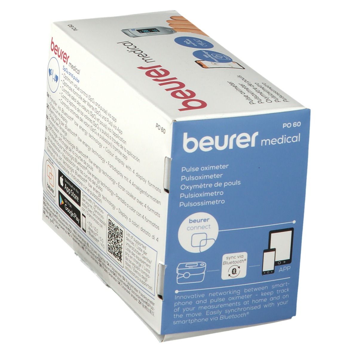 beurer Bluetooth Pulsoximeter PO60