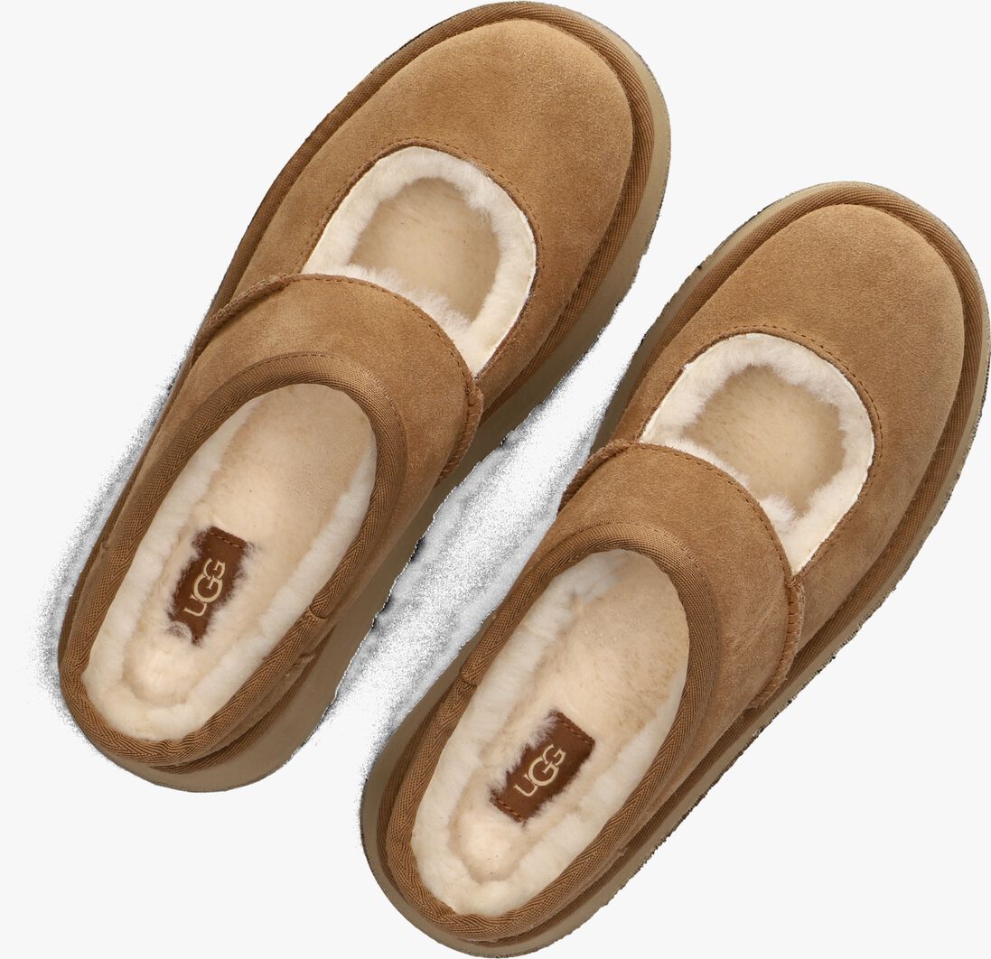 camel ugg instappers w bea mary jane