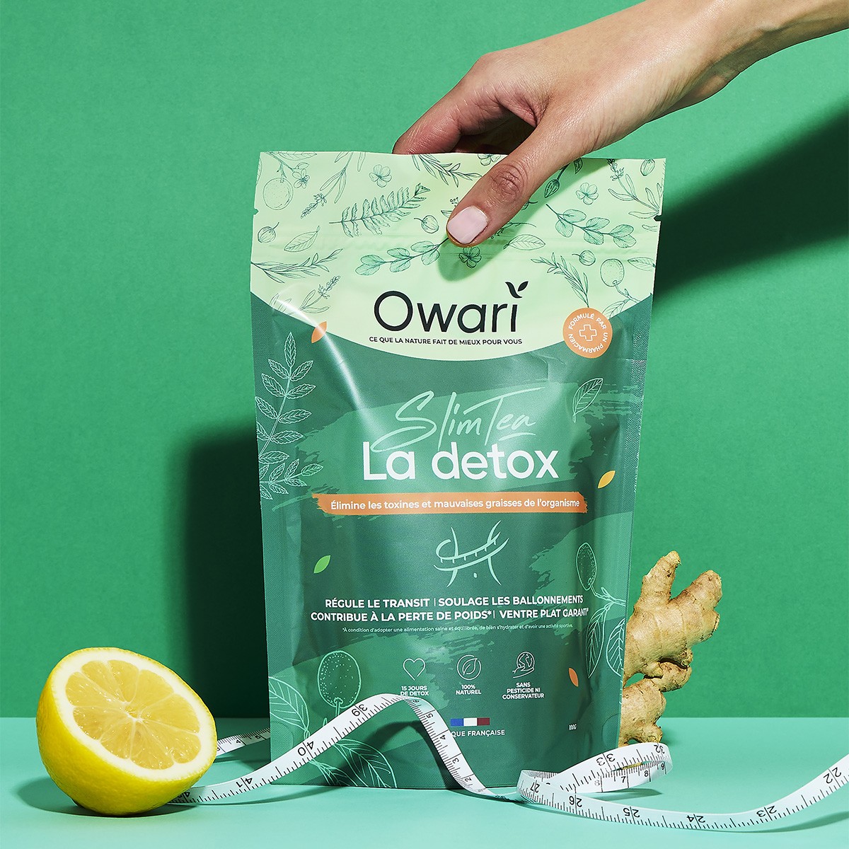 Infusion naturelle minceur & détox - Slim' Tea  - 15 jours