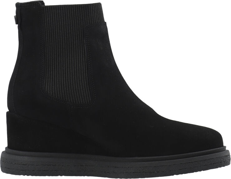 Cashott CASANJA Chelsea Boot Suede Black