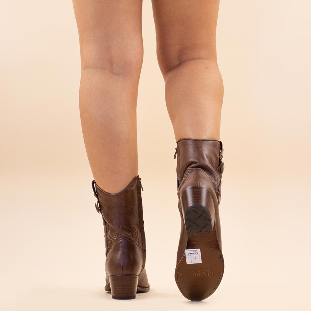 Sendra cowboyboots 18673 Dark Brown