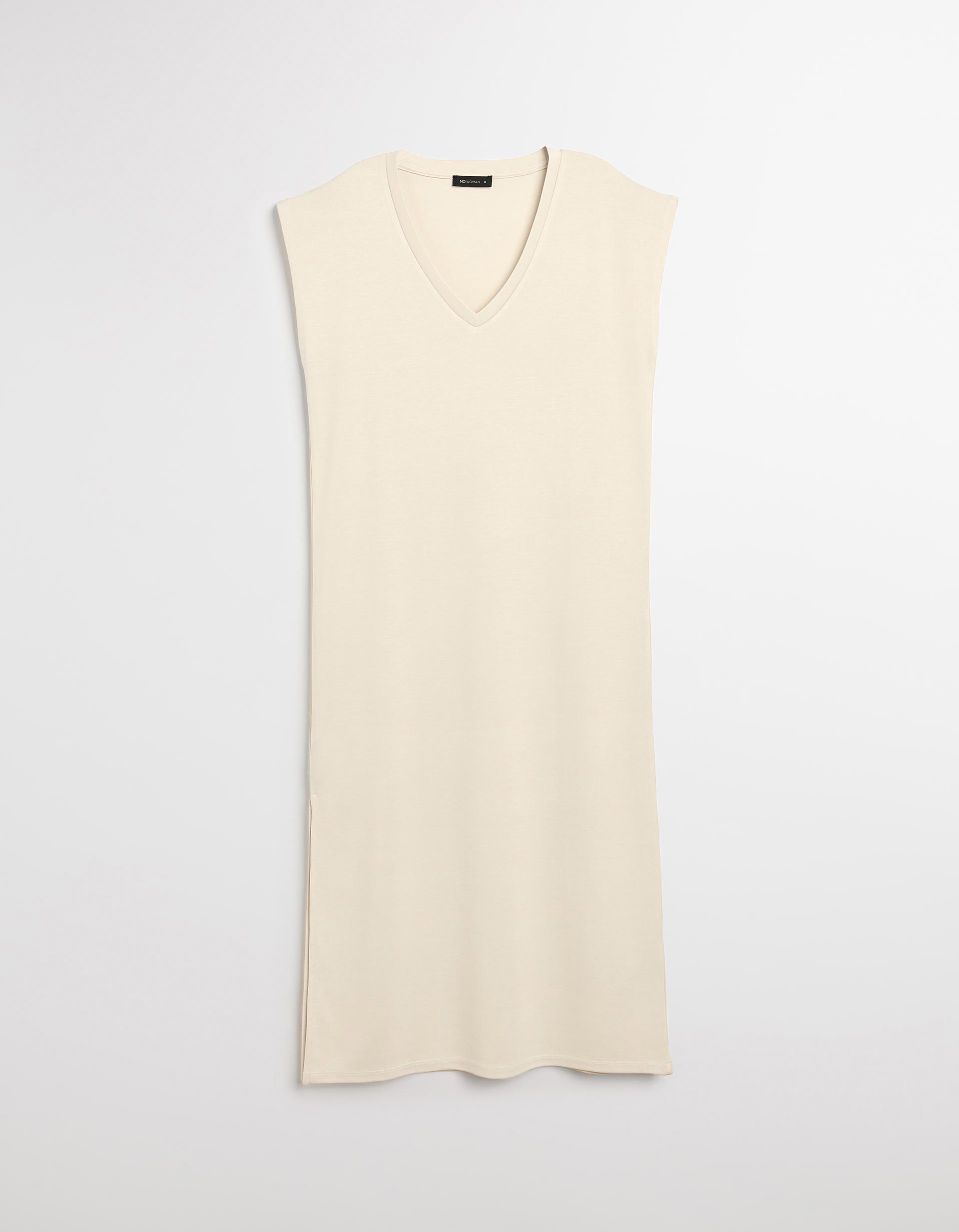 Vestido, Mulher, Bege Claro