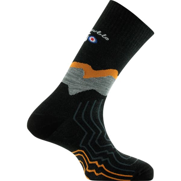 Chaussette randonnée THYO MI-CHAUSSETTES LA DOUBLE GREEN BLACK