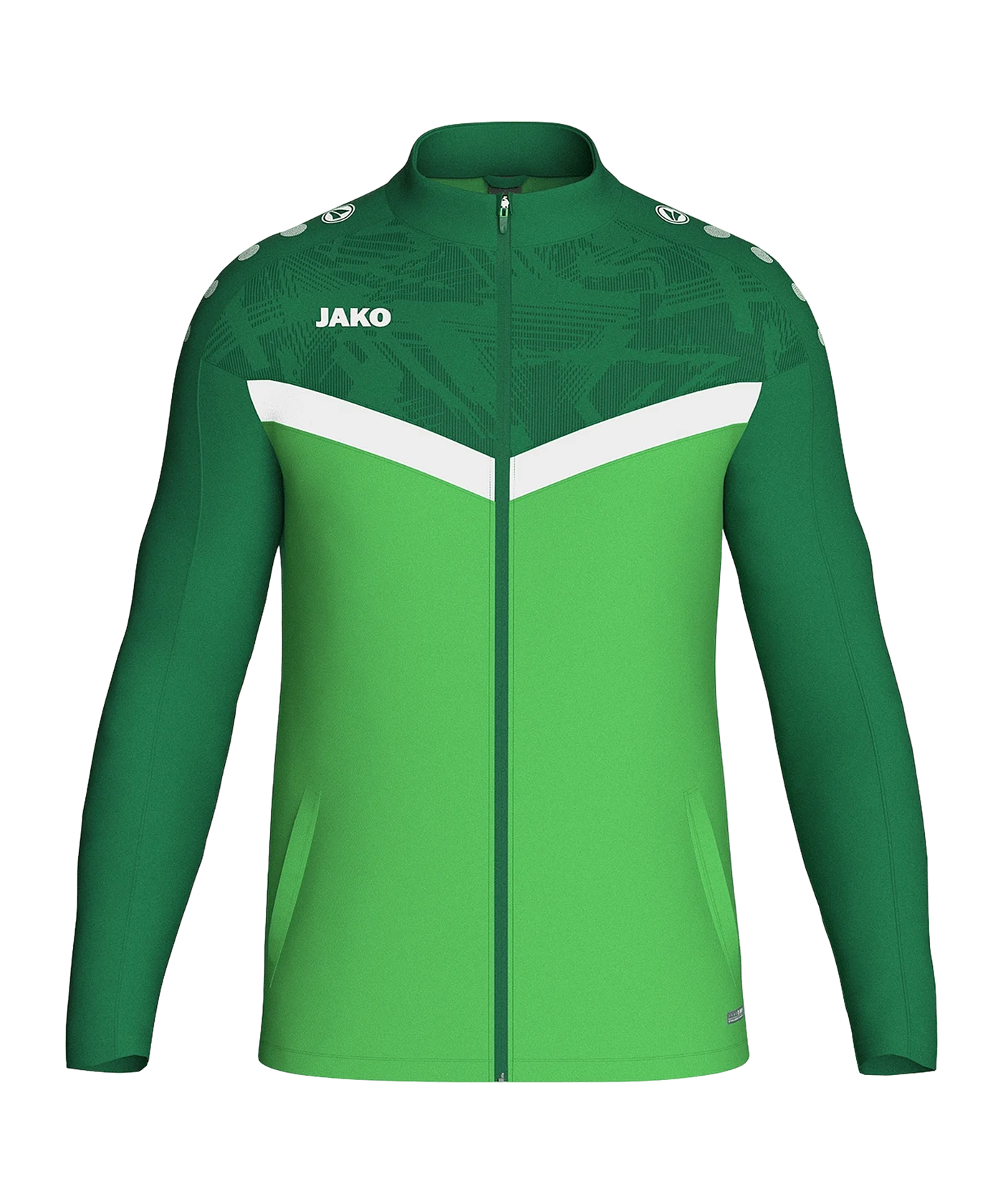 JAKO Iconic Polyester Jacke Kids Grün F222