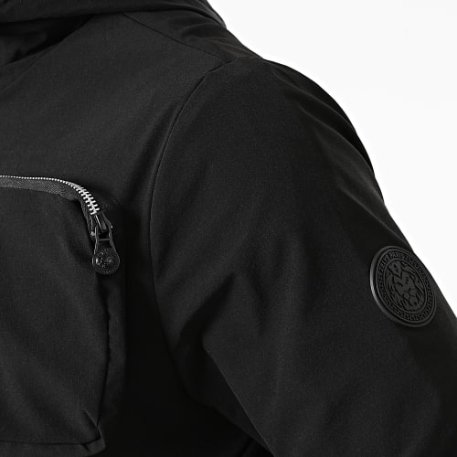 Veste Zippée Capuche Cryrus Noir