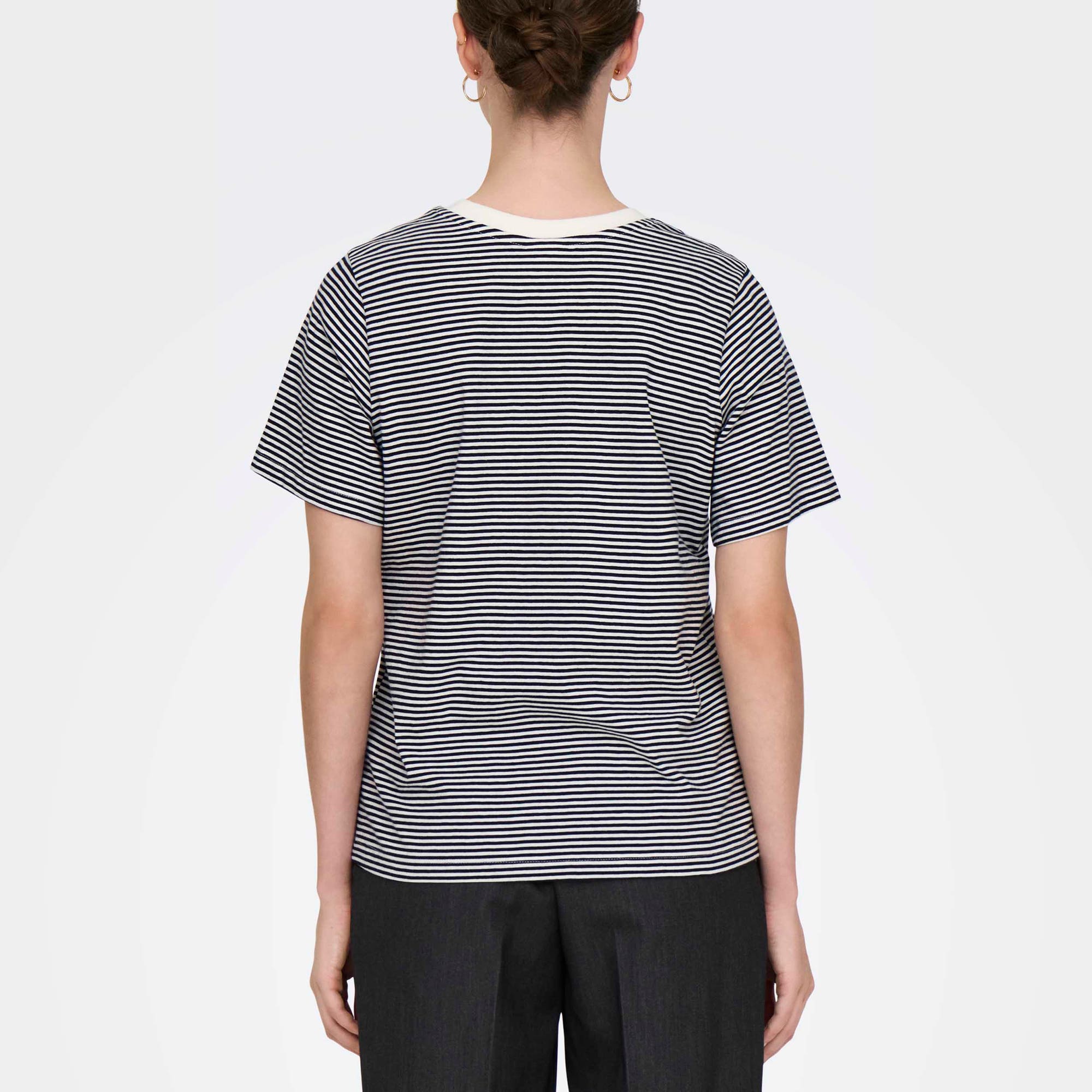 T-shirt Femme bleu marine