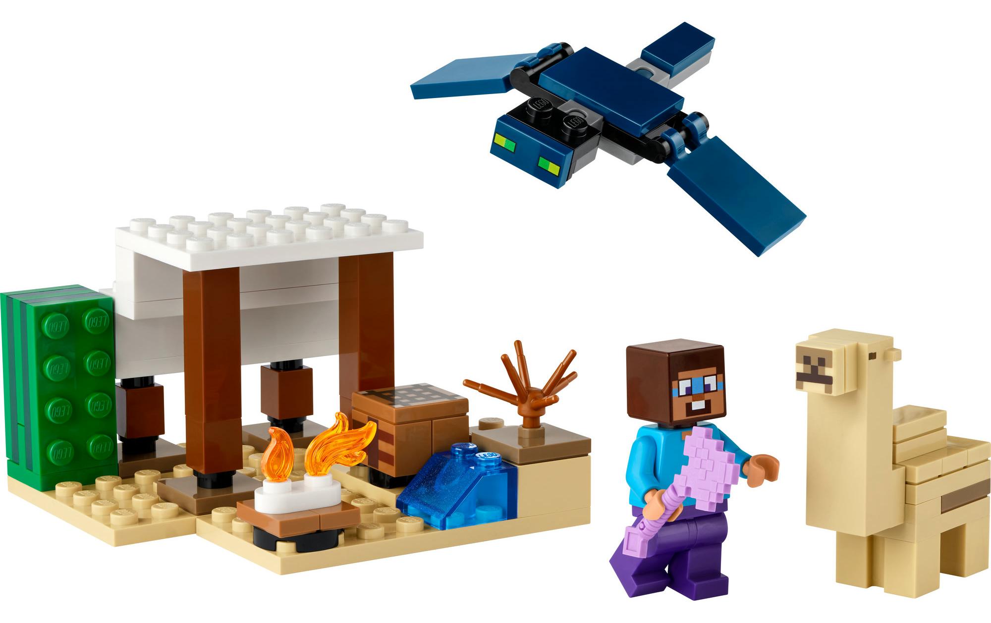 Minecraft Steves Wüstenexpedition 21251Bauset zum Videospiel