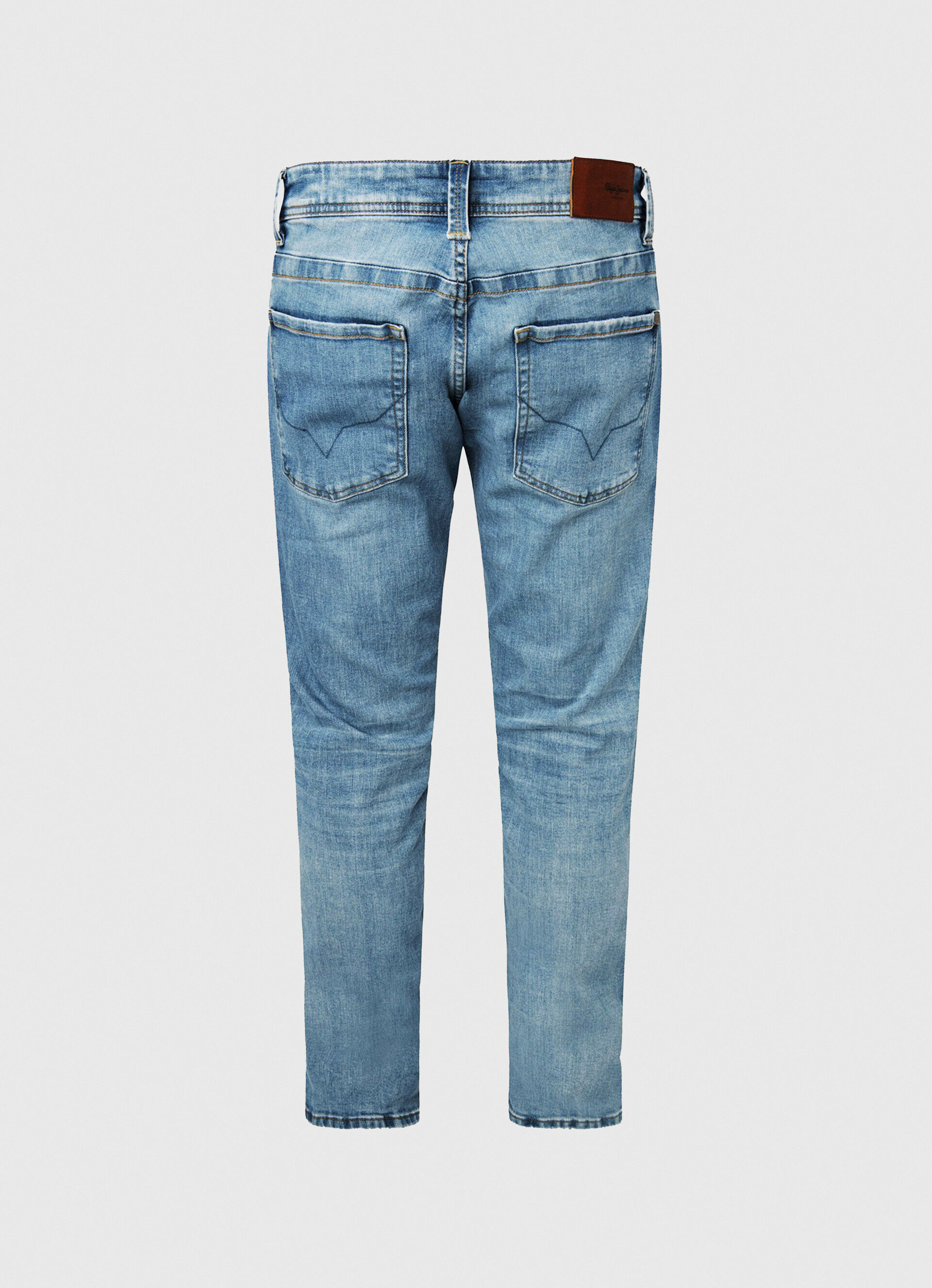 Calça jeans com modelagem Cash Fit e cintura regular - jeans