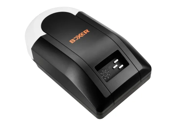 Boxer 3000® garageportåbner med 2 stk. fjernbetjeninger og trådløs fjernbetening til væg montage 1000N
