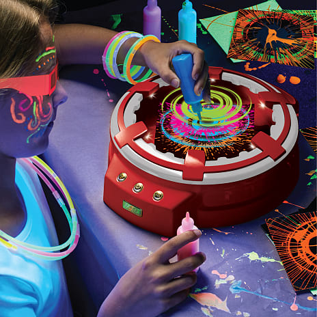 FAO Schwarz Spiralkunst maskine med 3D