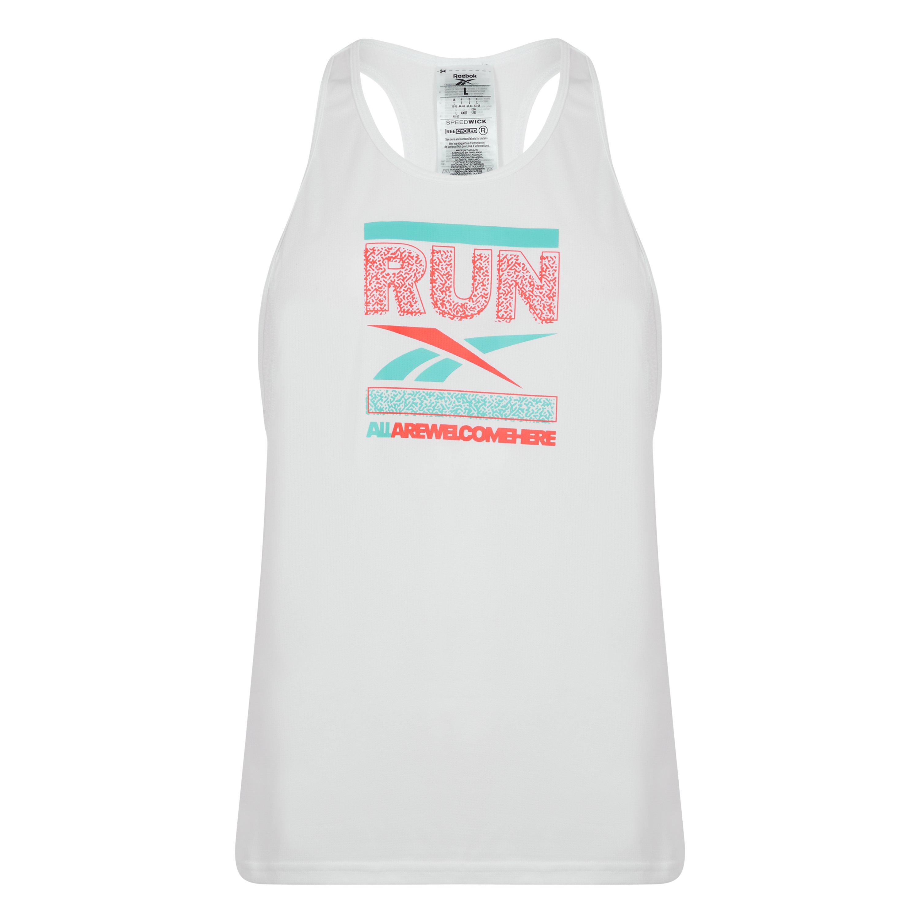 Reebok Running Speedwick Graphic Tank Top Womens Vest