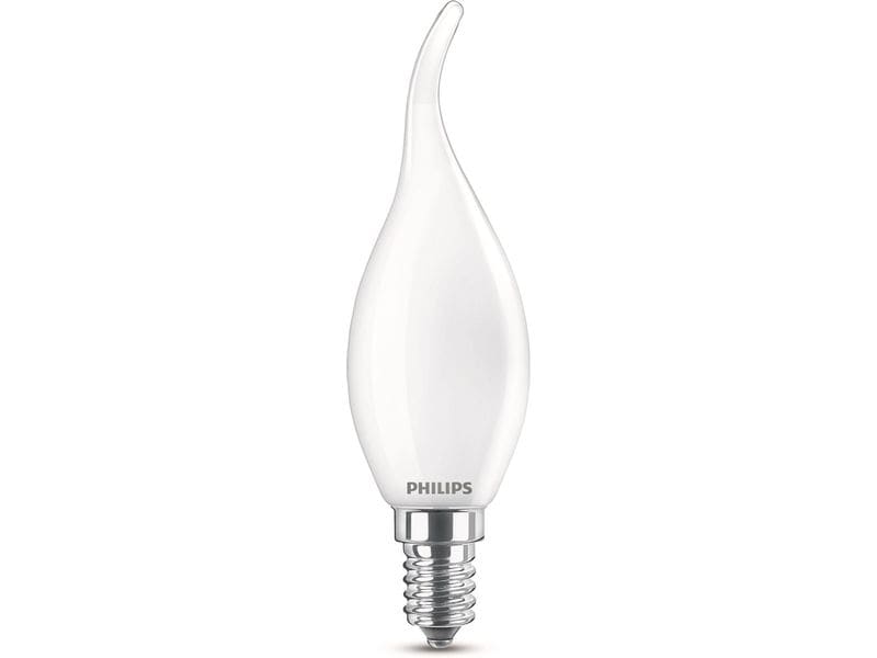Philips Lampe LEDcla 25W E14 BA35 WW FR ND Warmweiss Leuchtmittel BA35 mit matter Oberfläche