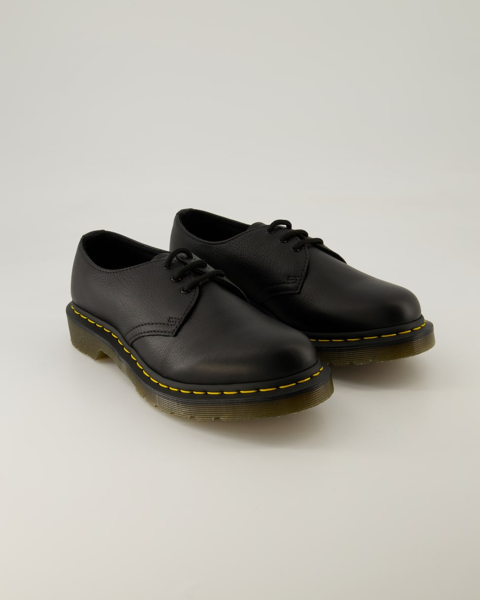 Dr. Martens 1461 Virginia Schnürschuhe in Schwarz