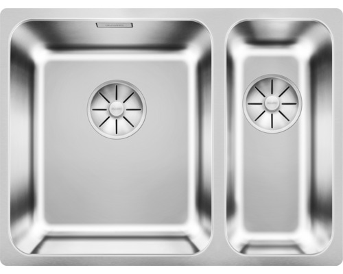 Blanco SOLIS 340/180-U spoelbak, 585 x 440 mm, roestvrij staal, geborstelde afwerking, 526129