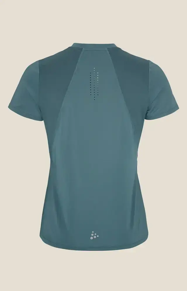 Craft ADV Essence 3 Hardloopshirt Korte Mouwen Blauw Dames