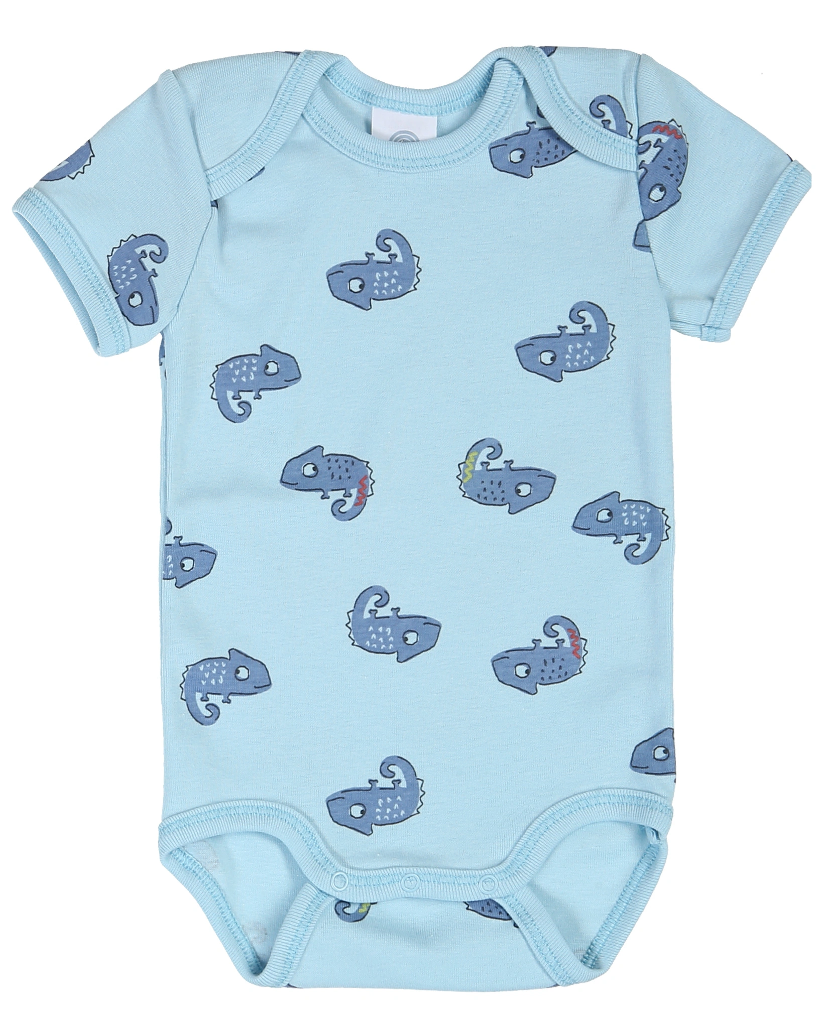 Kurzarm-Body SOFT 3er Pack in milky blue