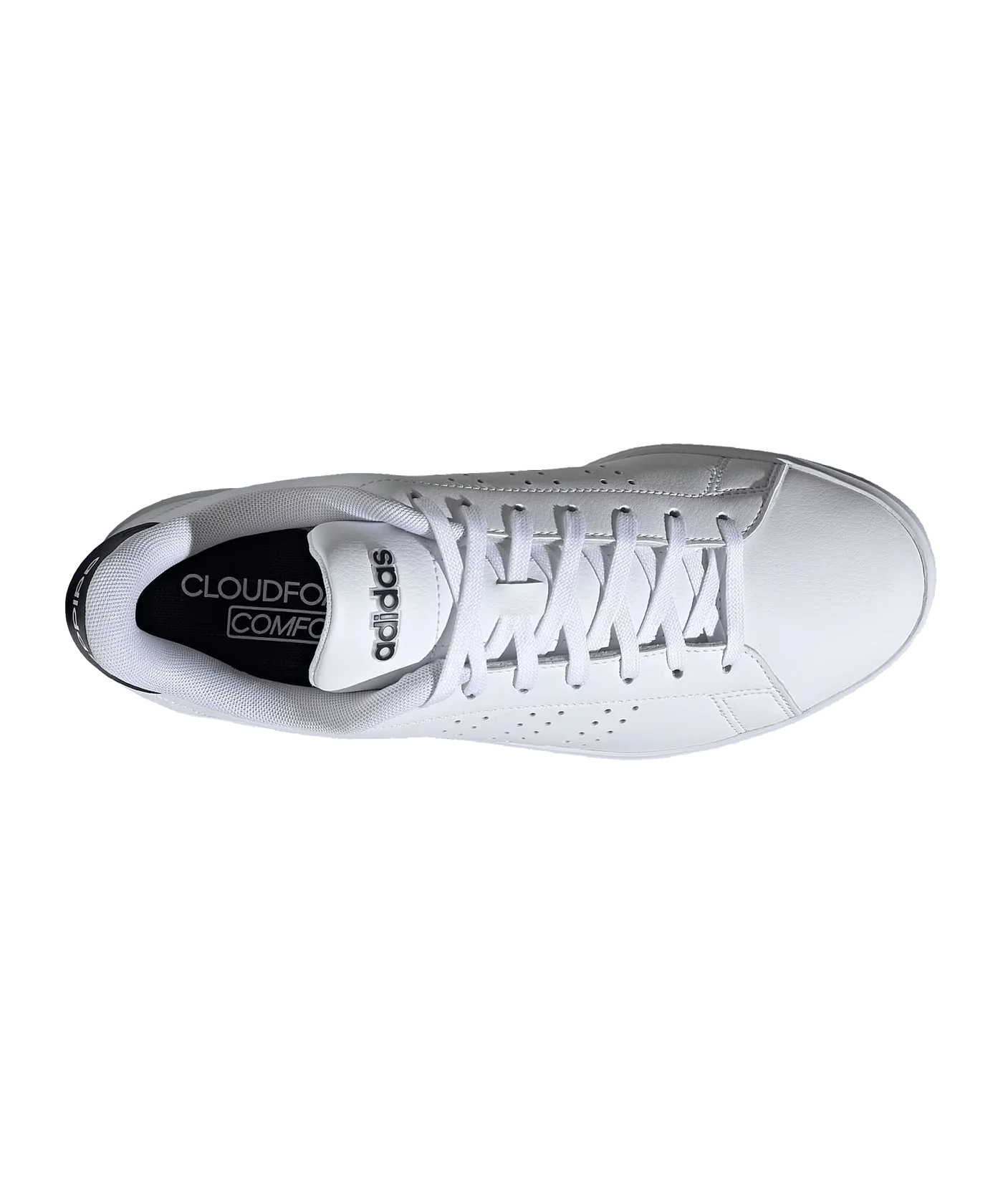 adidas Advantage 2.0 Weiss Schwarz Blau