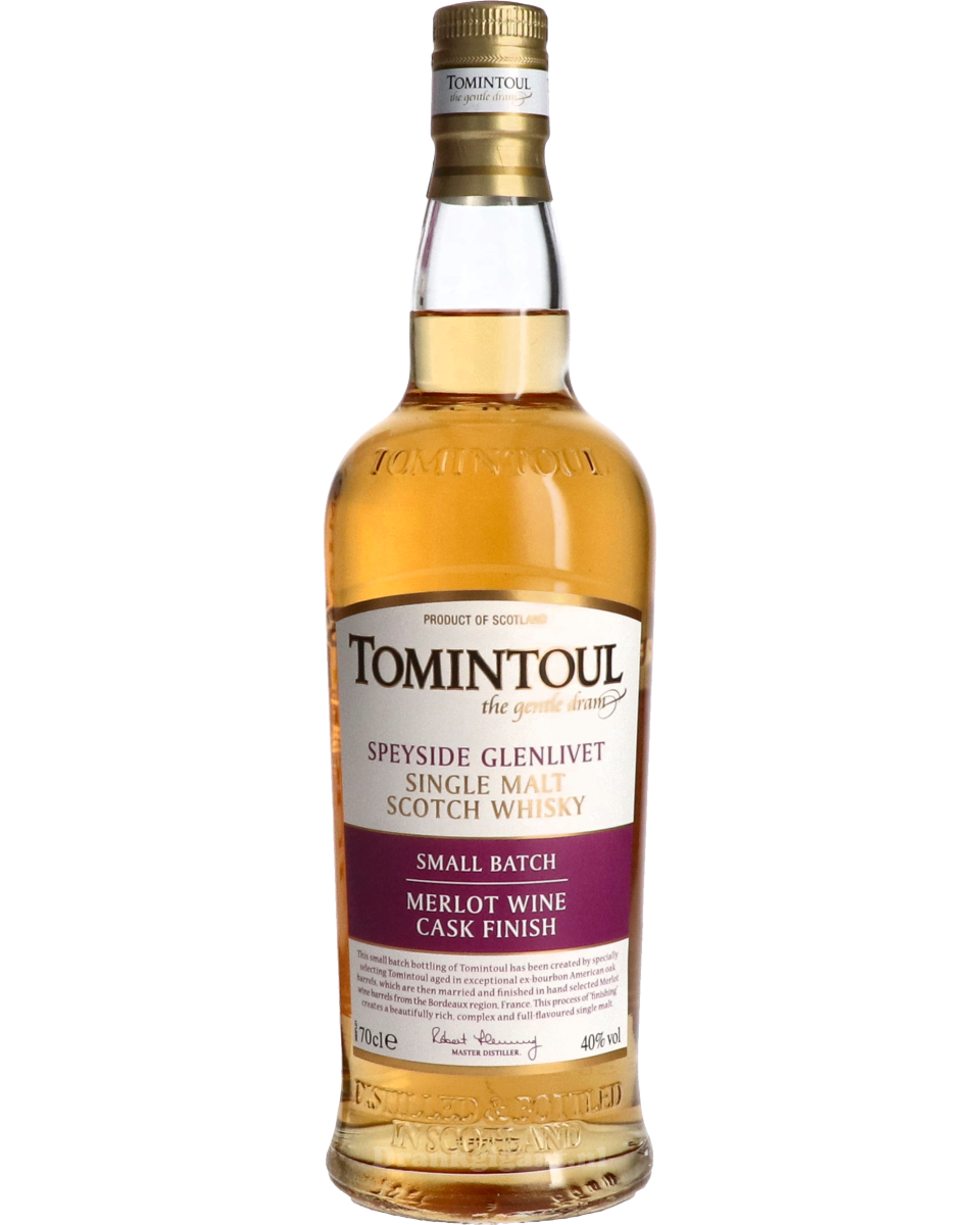 Tomintoul Merlot Wine Cask Finish 70 cl