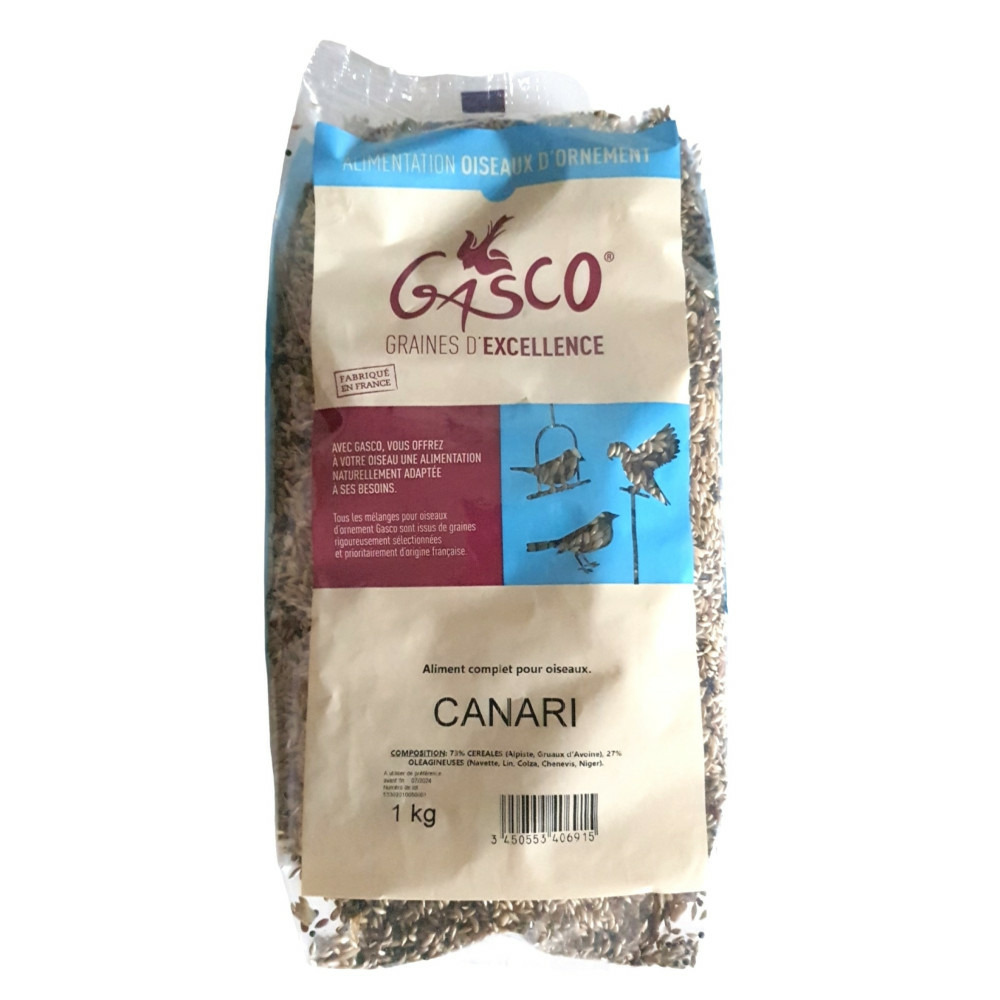 Graines pour canari 1 kg oiseaux