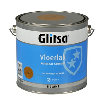 Glitsa vloerlak eiglans zeer intensief gebruik licht eiken 2,5 l