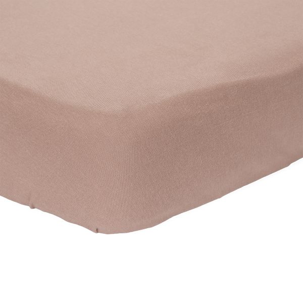 Little Dutch Hoeslaken Wieg Pure - 40 x 80 cm - Pink Blush
