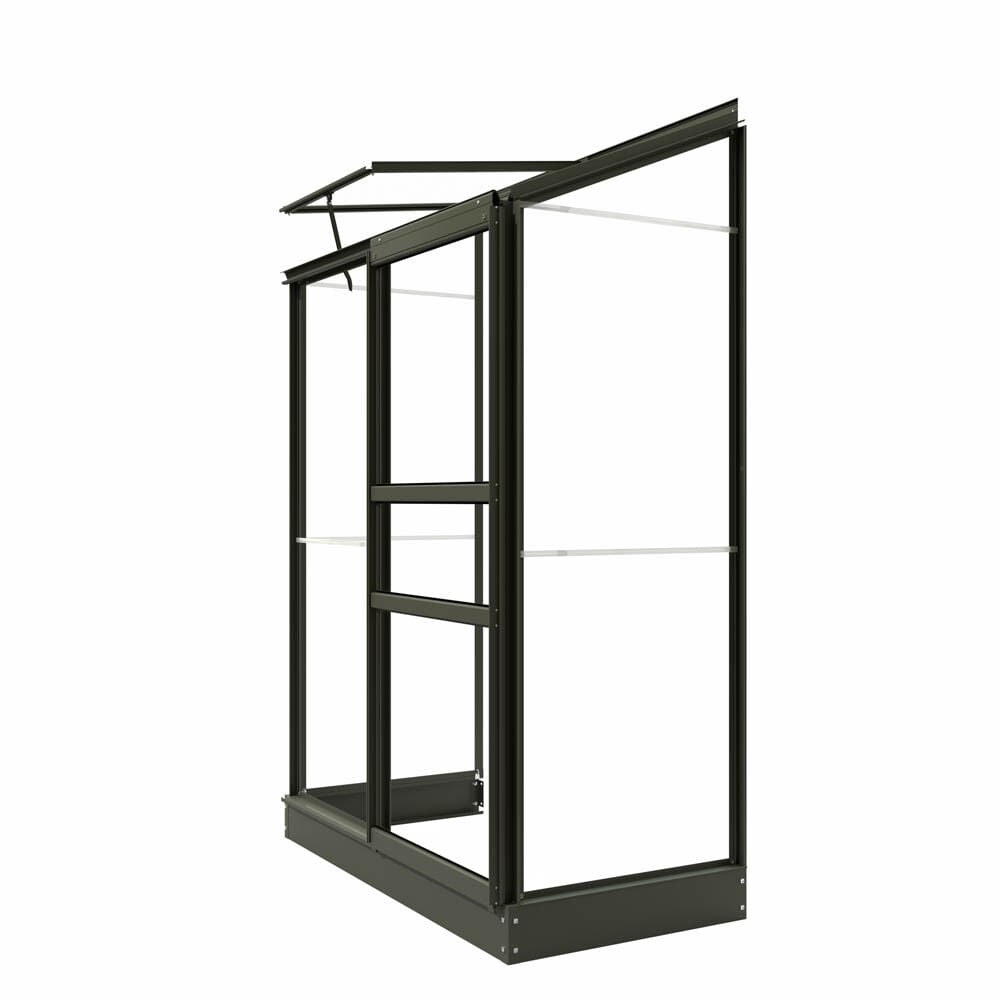 Royal Well Emma I - Muurkas - Groen - 194x132x69 cm - Veiligheidsglas