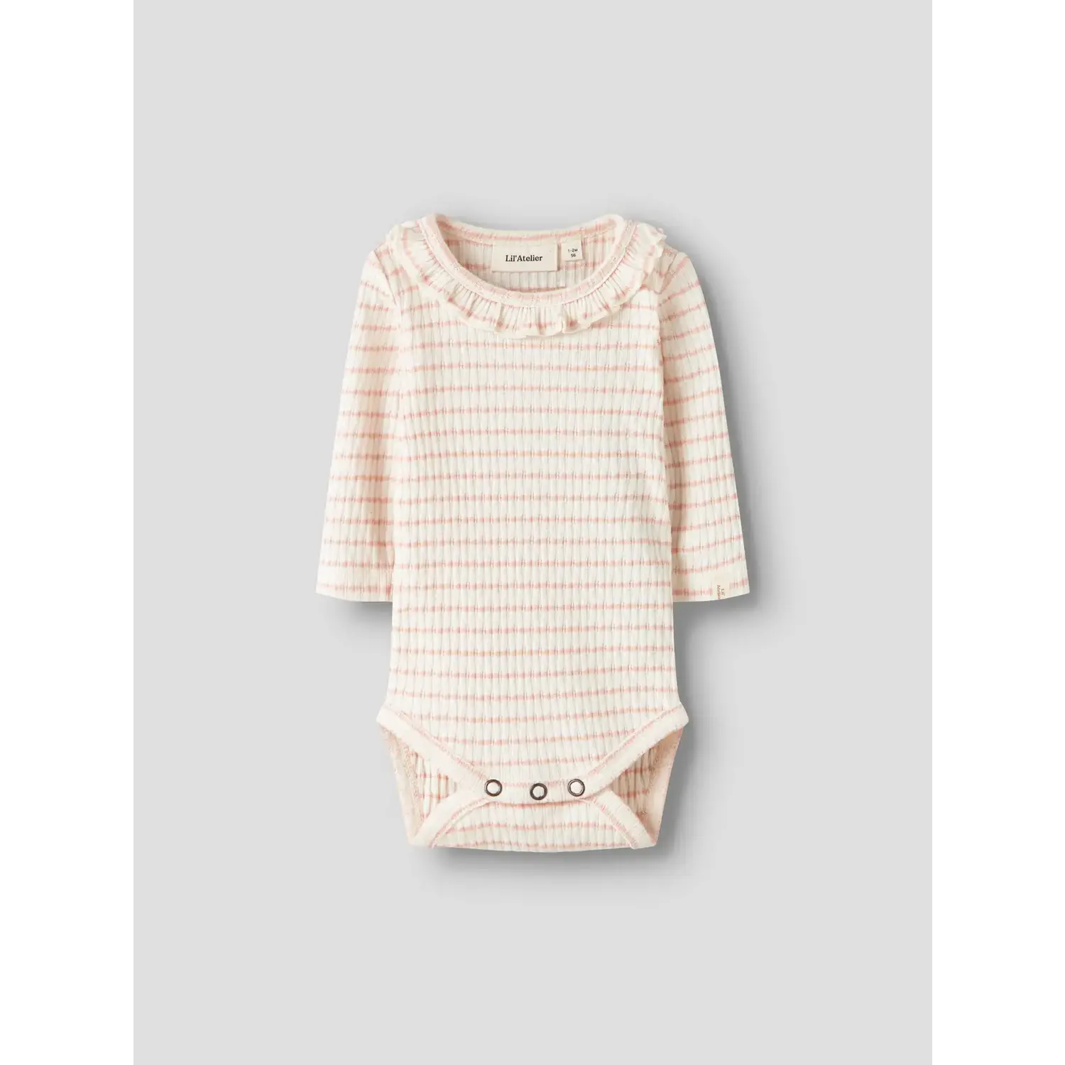 Lil ' Atelier | NBFOSOPHIA LS SLIM BODY LIL | Cameo Rose