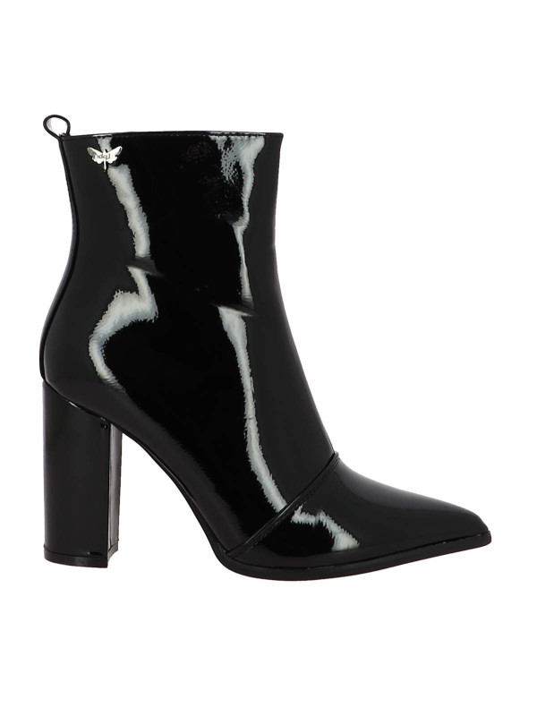 Bottines Ygritte Noires brillantes - Les Petites Bombes