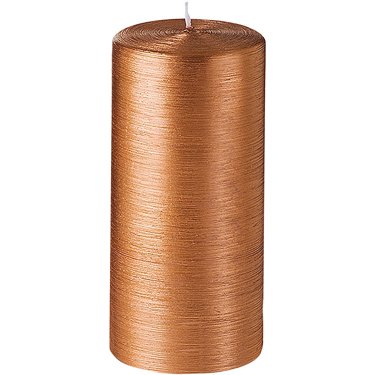 Bougie non parfumée - Cuivre - 490 g