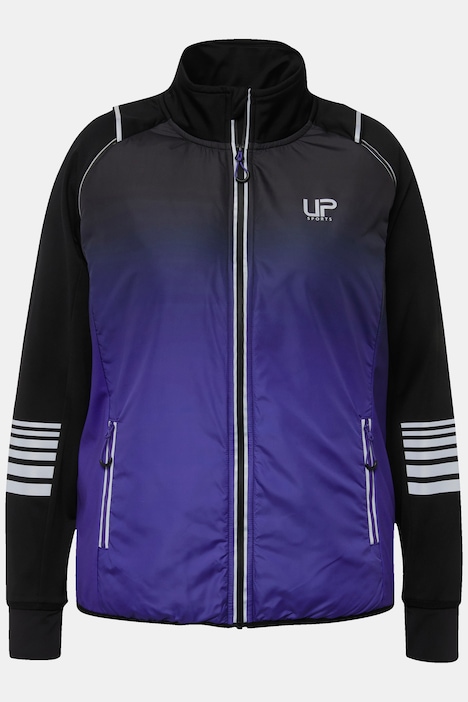2-in-1-Funktionsjacke, Ärmel abnehmbar, Weste, Reflektor